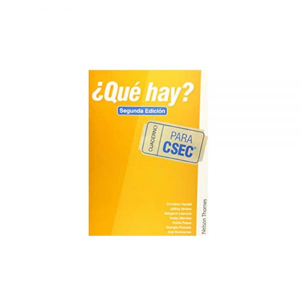 Que Hay?  Cuaderno Para CSEC