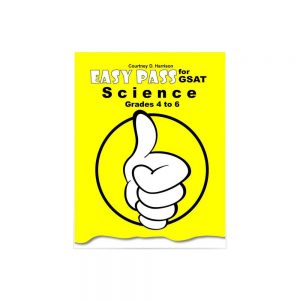Easy Pass for GSAT Science  Grades 4 to 6