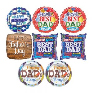 Father's Day 9" Airfilled - Foil Ballon