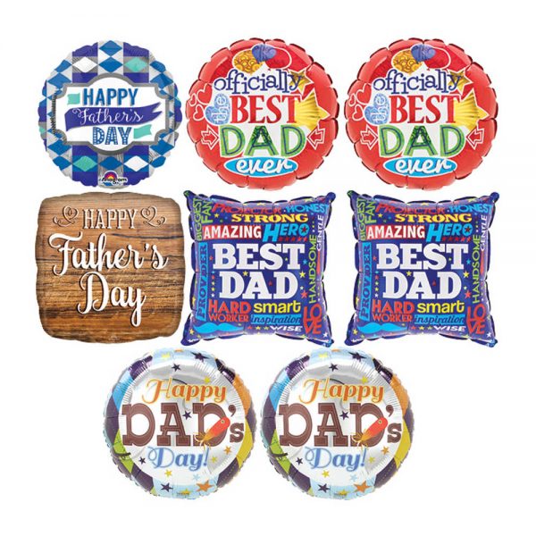 Father's Day 9" Airfilled - Foil Ballon