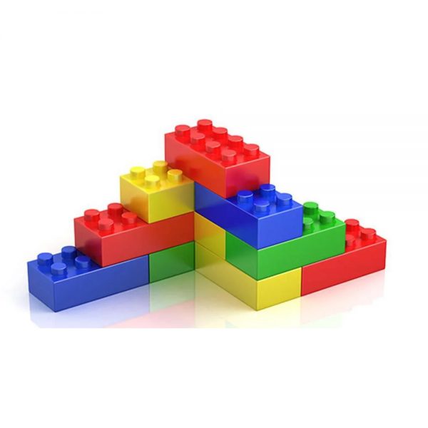 Plastic Building Blocks (In Bag)