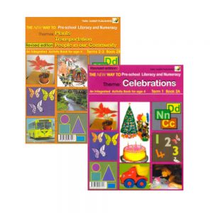 The New Way to Pre-school Literacy and Numeracy [2 book Bundle]