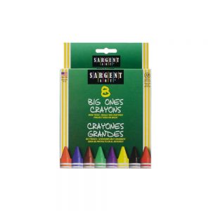 Sargent Art 8 Big ones Crayons - Jumbo
