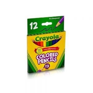 Crayola Colored Pencils 12 (Short)
