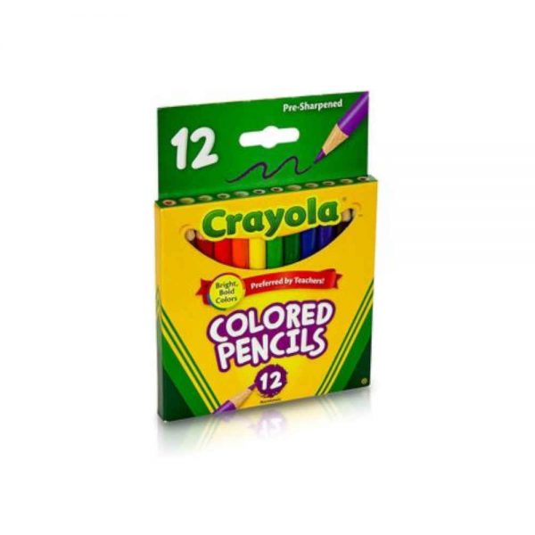 Crayola Colored Pencils 12 (Short)