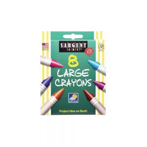 Sargent Art Large Crayons 8