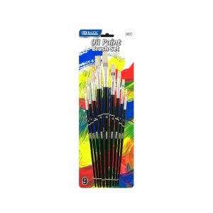 Oil Paint Brush Set