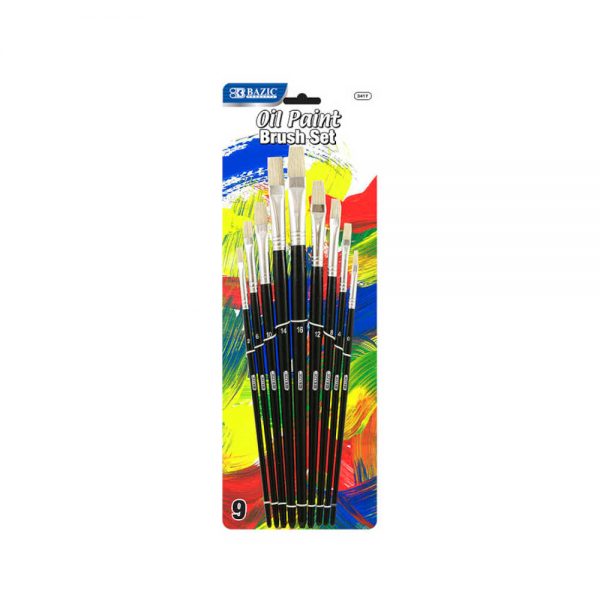 Oil Paint Brush Set