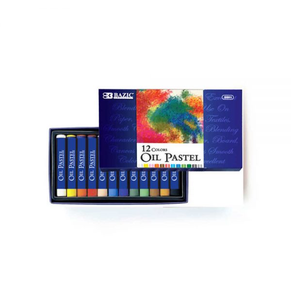 12 Colors Oil Pastel