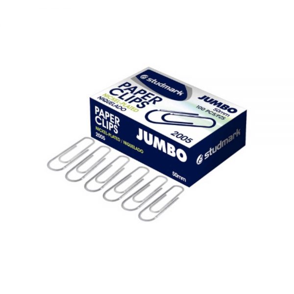 Studmark Jumbo Paper Clips 200