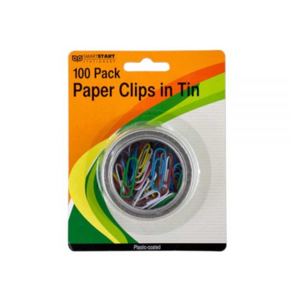 Smart Start Paper Clip in tin