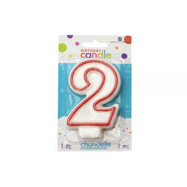 Birthday Number Candle