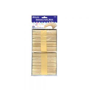 100 Natural Craft Sticks