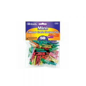 Mini Craft Clothes Pin (Color)