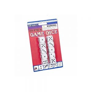 10 pack Game Dice