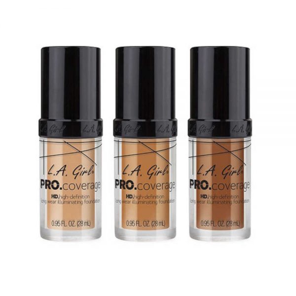 L.A. Girl PRO.Coverage HD.High-definition Long wear illuminating foundation - Image 2