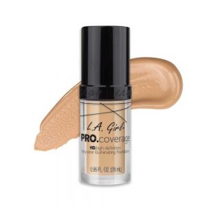 L.A. Girl PRO.Coverage HD.High-definition Long wear illuminating foundation