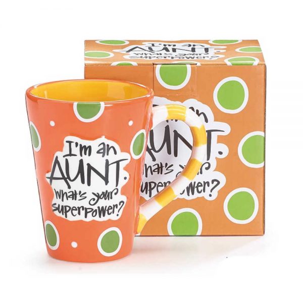 I'm  an Aunt Super Power Mug 12oz - Image 2