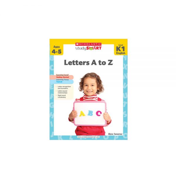 Scholastic StudySmart Letters A to Z K1 English