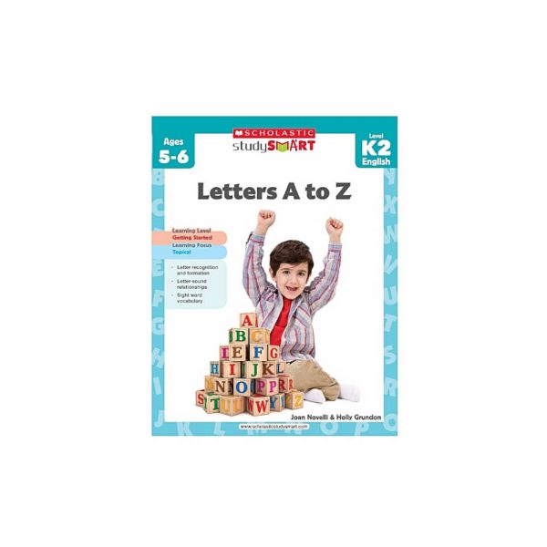Scholastic StudySmart Letters A to Z level K2 English