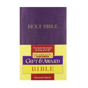 Holy Bible King James Version (Gift & Award Bible) | Hendrickson
