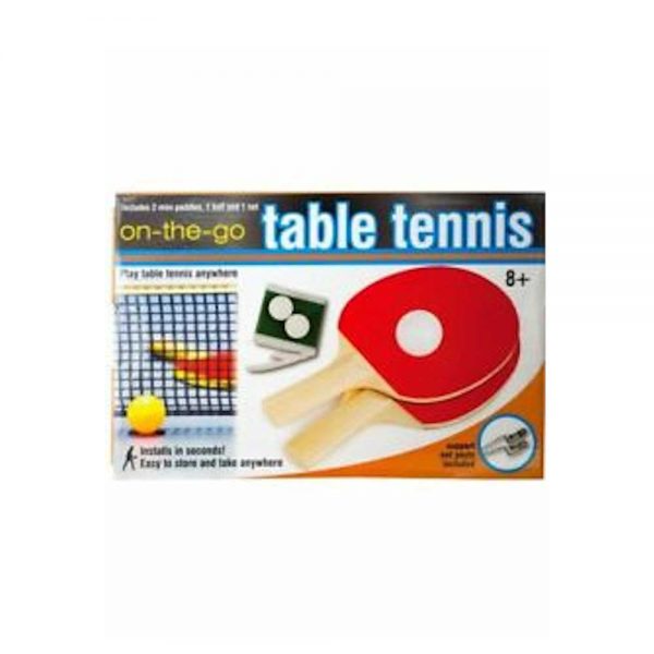 On The Go Table Tennis Set