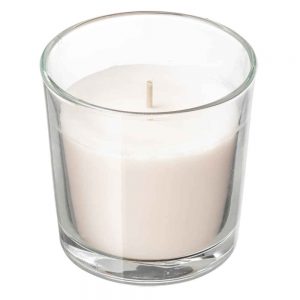 Scented Candle - Clear Jar