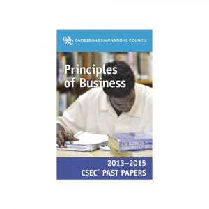 CXC Principles of Business 2013-2015 CSEC Past Papers