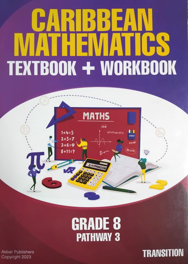 Caribbean Mathematics TextBook+WorkBook Grade 8
