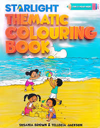 Starlight Thematic Colouring Book for 5 year olds